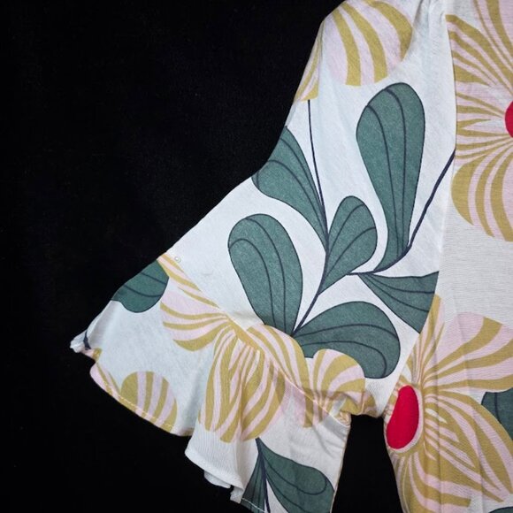 NWT Yvonne & Love Floral Midi Dress M - Picture 6 of 15